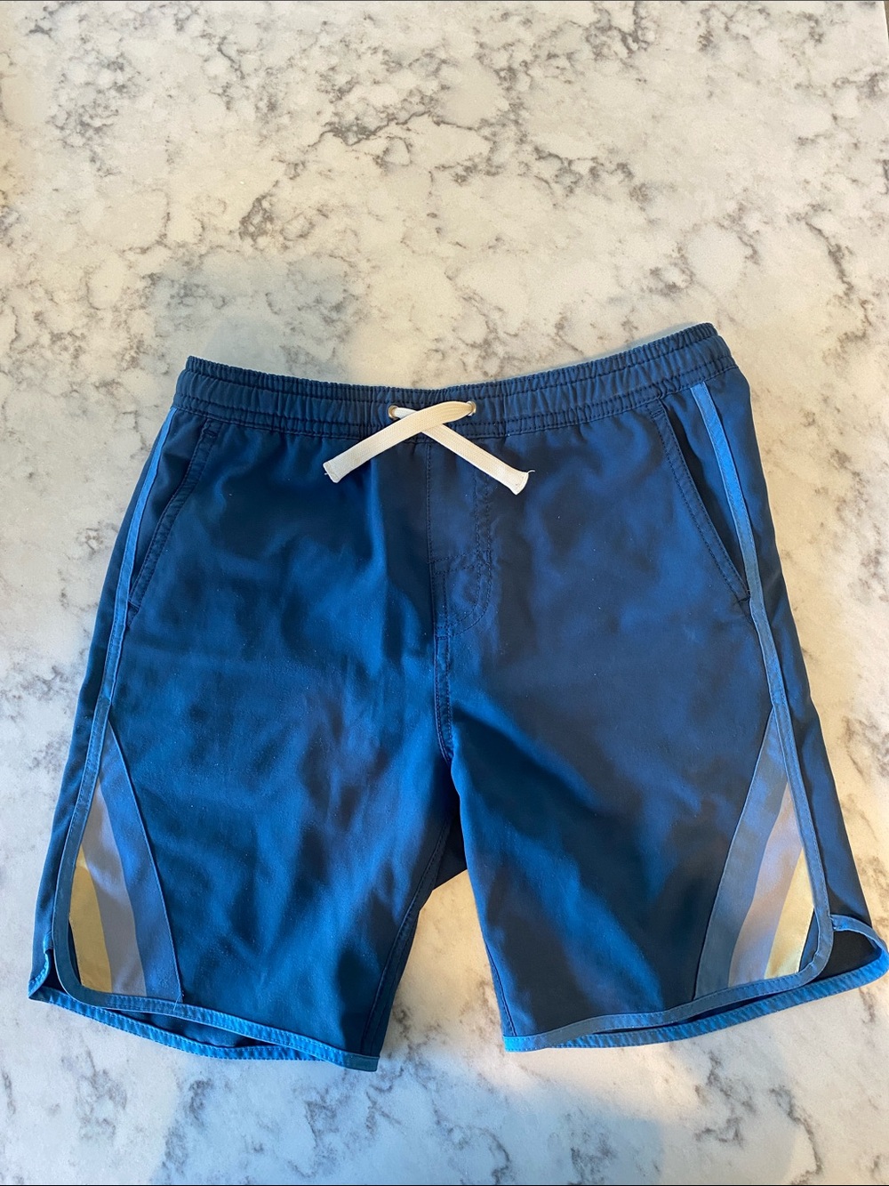 Fair Harbor Navy Blue Swim Trunks